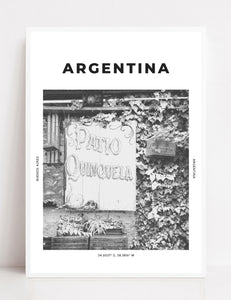 Argentina 'Buenos Aires Reina del Plata' Print
