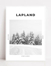 Load image into Gallery viewer, Lapland &#39;North Of The Arctic Circle&#39; Print
