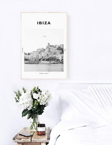 Ibiza 'Dalt Vila Old Town' Print