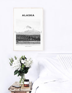 Alaska 'Magic Of The Mountains' Print