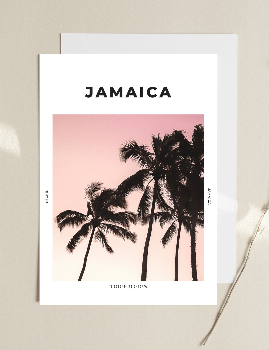 Jamaica 'Nighttime In Negril' Print