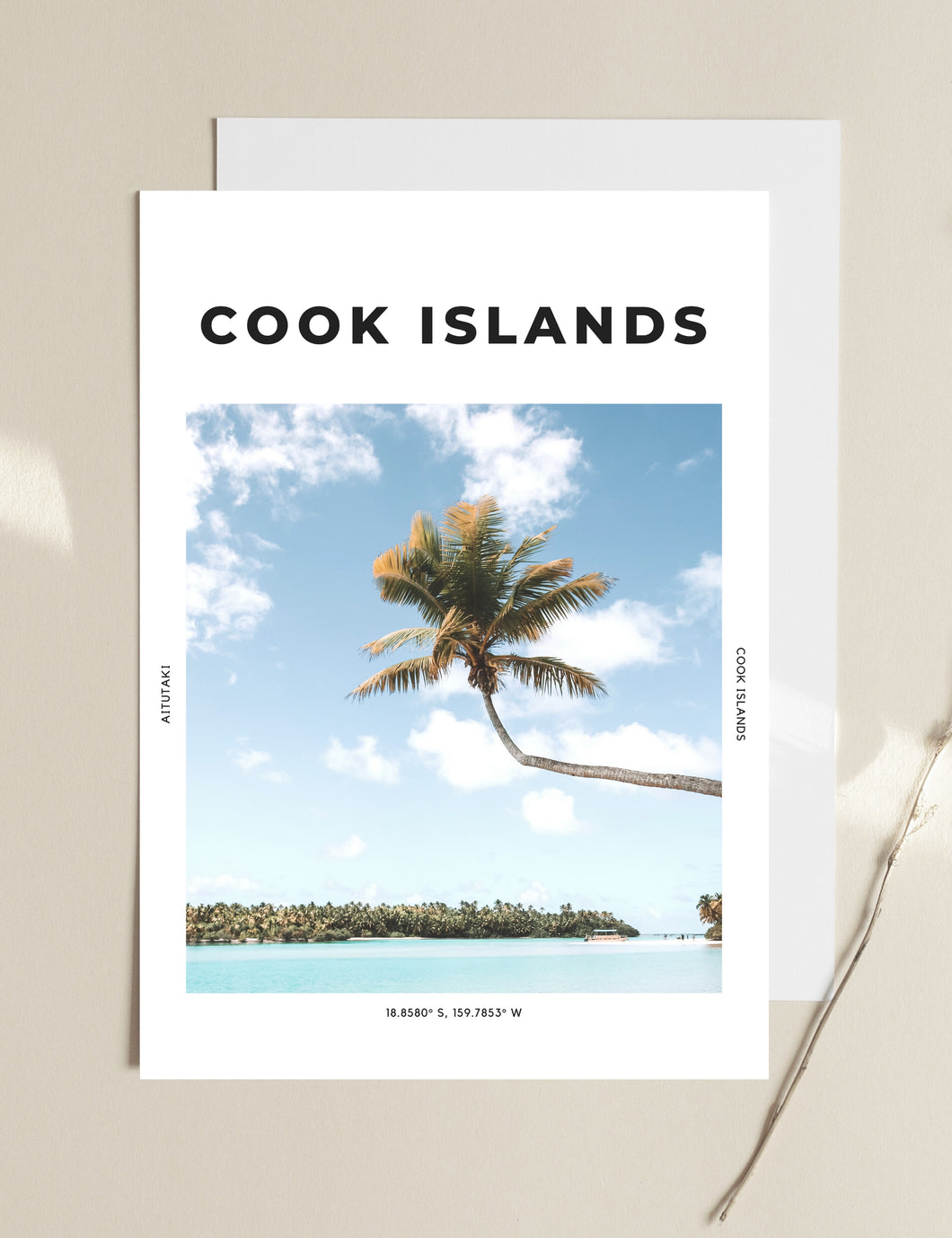 Cook Islands 'South Pacific Paradise' Print