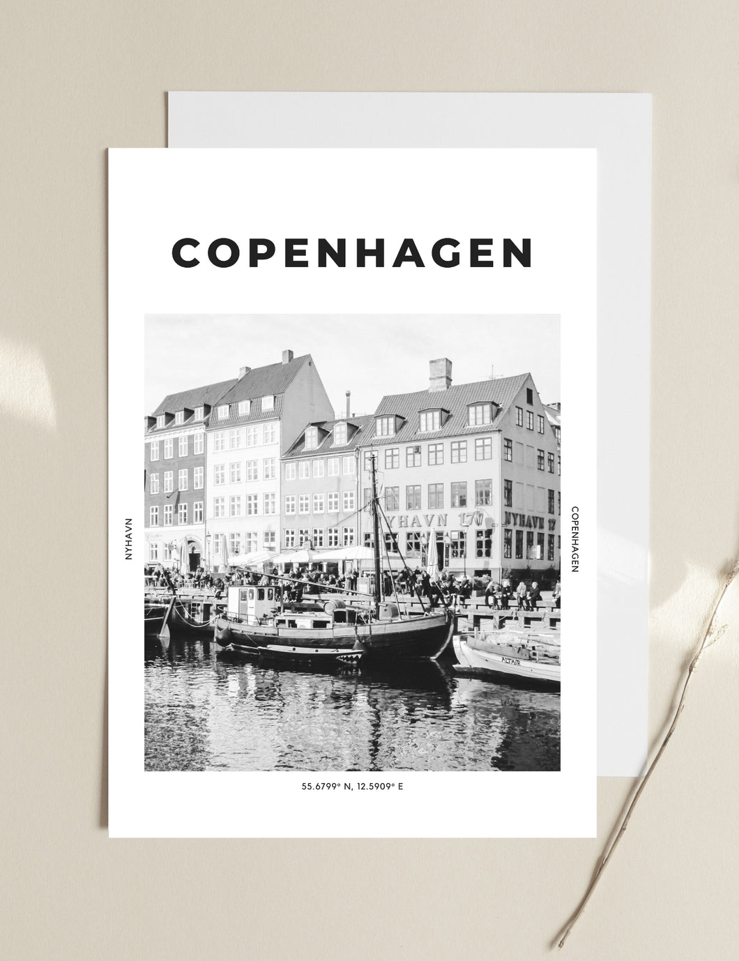 Copenhagen 'North Of Nyhavn' Print