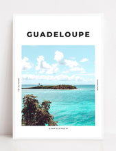 Load image into Gallery viewer, Guadeloupe &#39;The Butterfly Island&#39; Print
