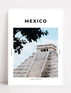 Mexico 'Mayan Empire' Print