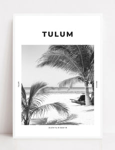 Tulum 'Find Me Under The Palms' Print
