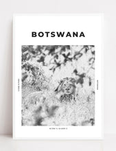 Load image into Gallery viewer, Botswana &#39;Brave As A Lion&#39; Print

