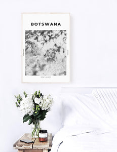 Botswana 'Brave As A Lion' Print