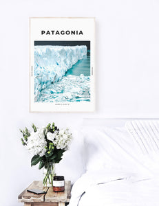 Patagonia 'The Big Blue Glacier' Print