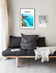 Greece 'Turquoise Haven' Print