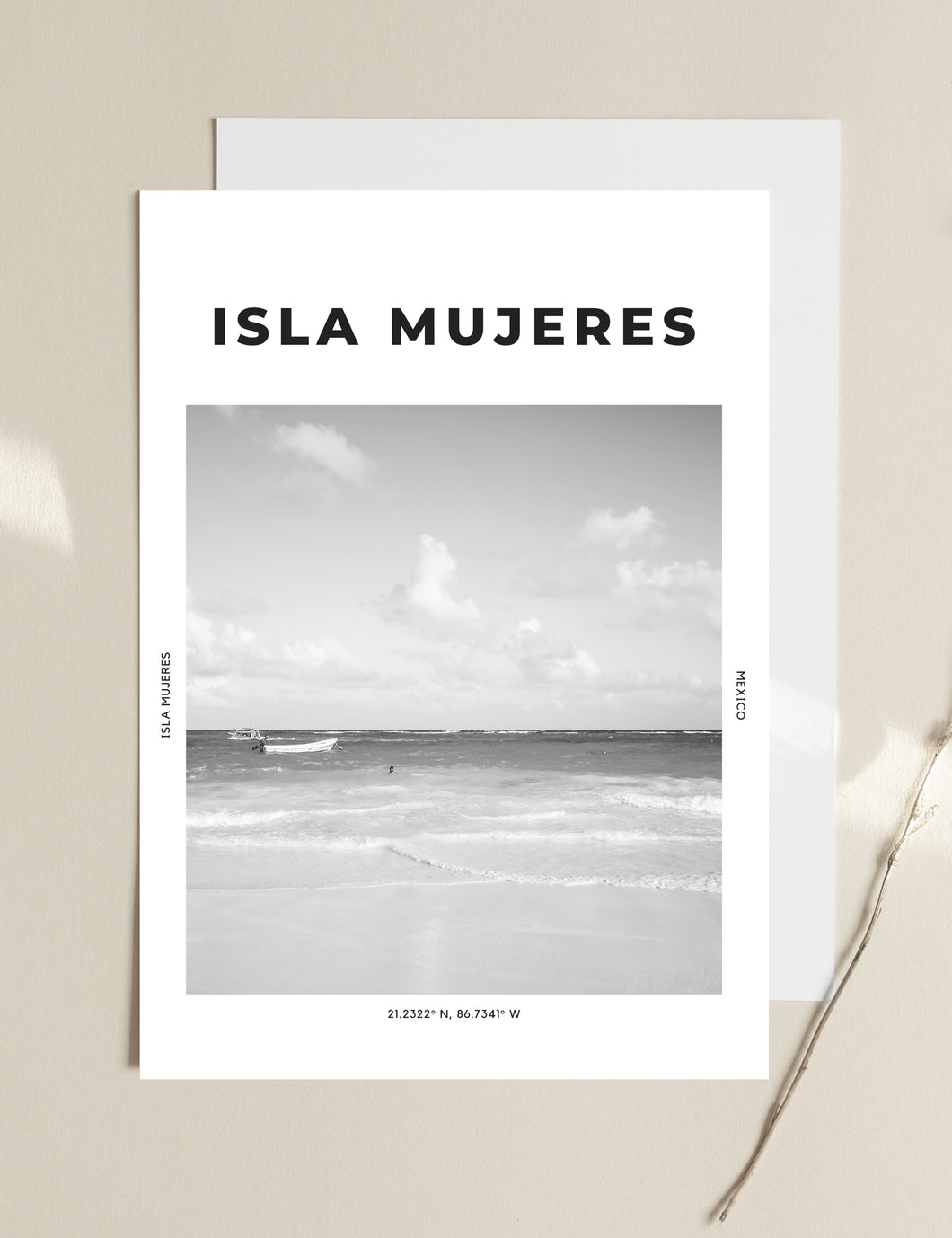 Isla Mujeres 'Power Of The Ocean' Print
