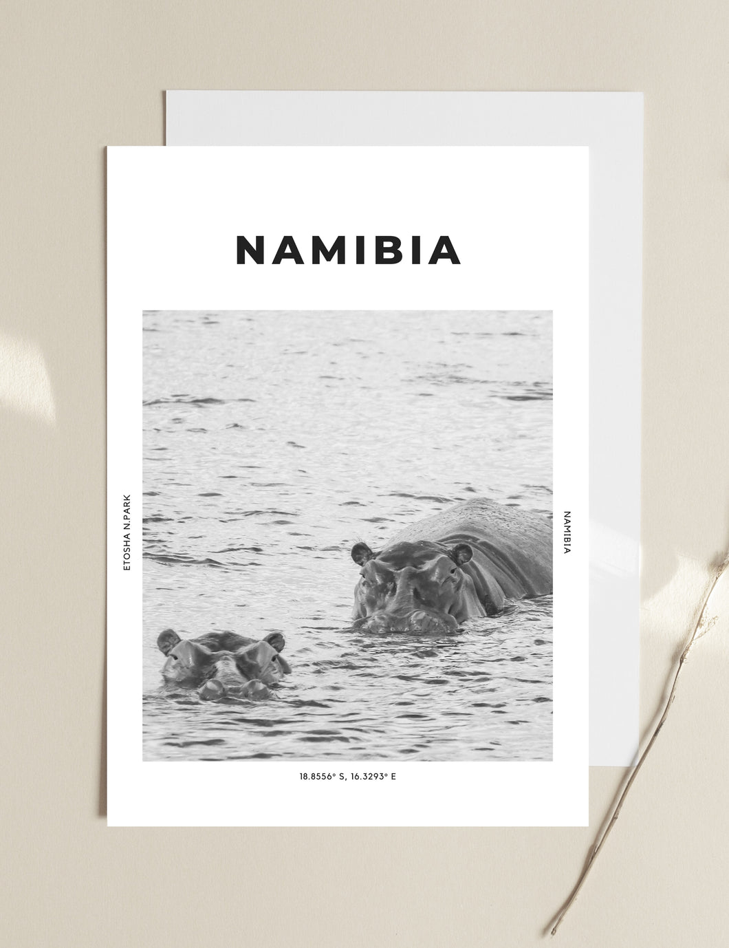 Namibia 'Horatio And Gloria' Print
