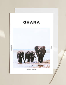 Ghana 'Walk On The Wild Side' Print