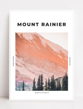 Load image into Gallery viewer, Mount Rainier &#39;Mountain Glow&#39; Print
