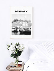 Denmark 'København' Print