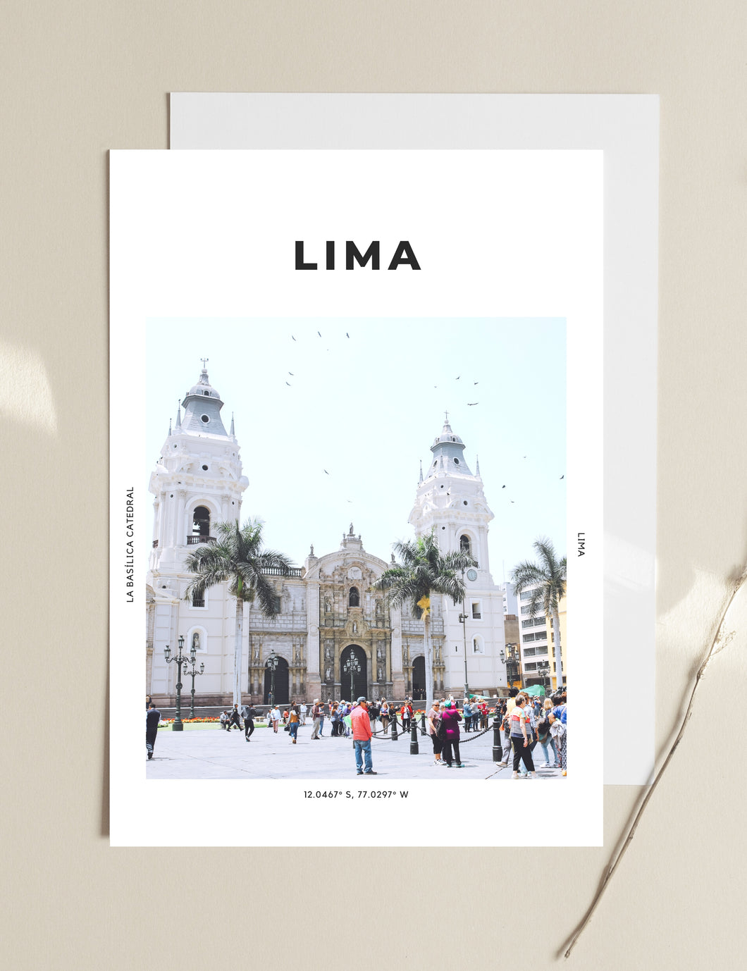 Lima 'Ciudad de los Reyes' Print