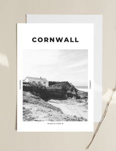 Cornwall 'Calm Of Treyarnon' Print