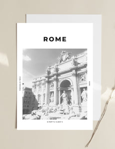 Rome 'Trevi Fontana' Print