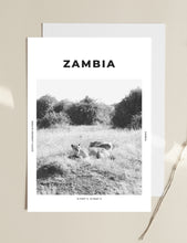 Load image into Gallery viewer, Zambia &#39;Into Nala&#39;s Lion Den&#39; Print
