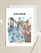 Load image into Gallery viewer, Kalkan &#39;Cobbled Streets And Puppy Feet&#39; Print
