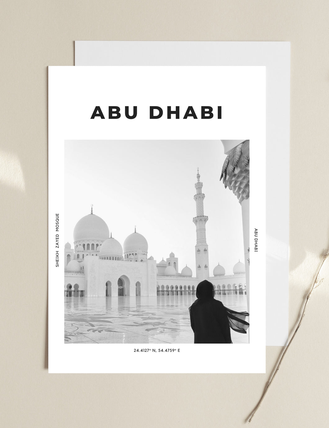 Abu Dhabi 'Peace And Serenity' Print