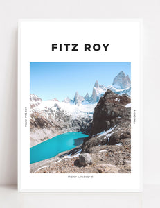 Fitz Roy 'Jewel Of Patagonia' Print