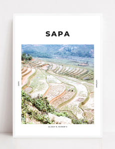Sapa 'Greetings From Vietnam' Print
