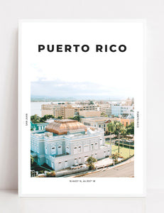 Puerto Rico 'San Juan' Print