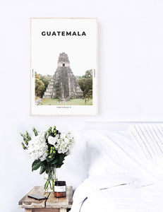 Guatemala 'Temples At Tikal' Print