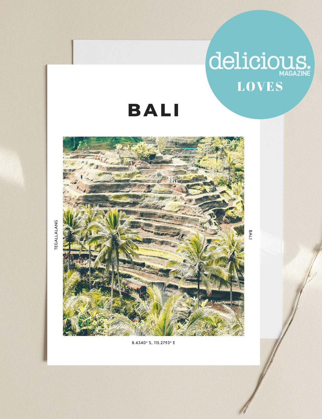 Bali 'Rice Is Nice' Print