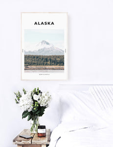 Alaska 'Magic Of The Mountains' Print