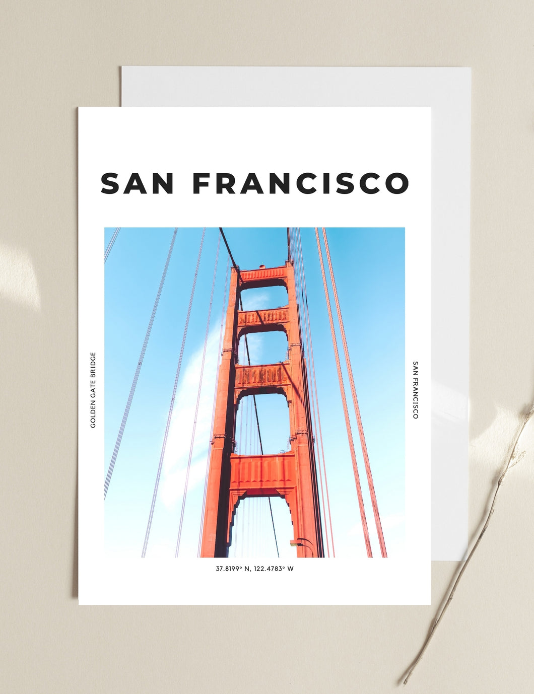 San Francisco 'Golden Gate' Print