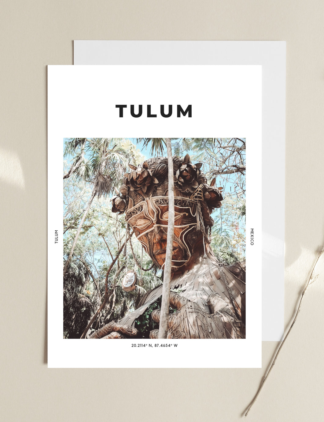 Tulum 'Say Hello To Tree Lady' Print
