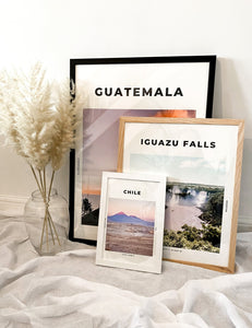 Guatemala 'Orange Mist' Print